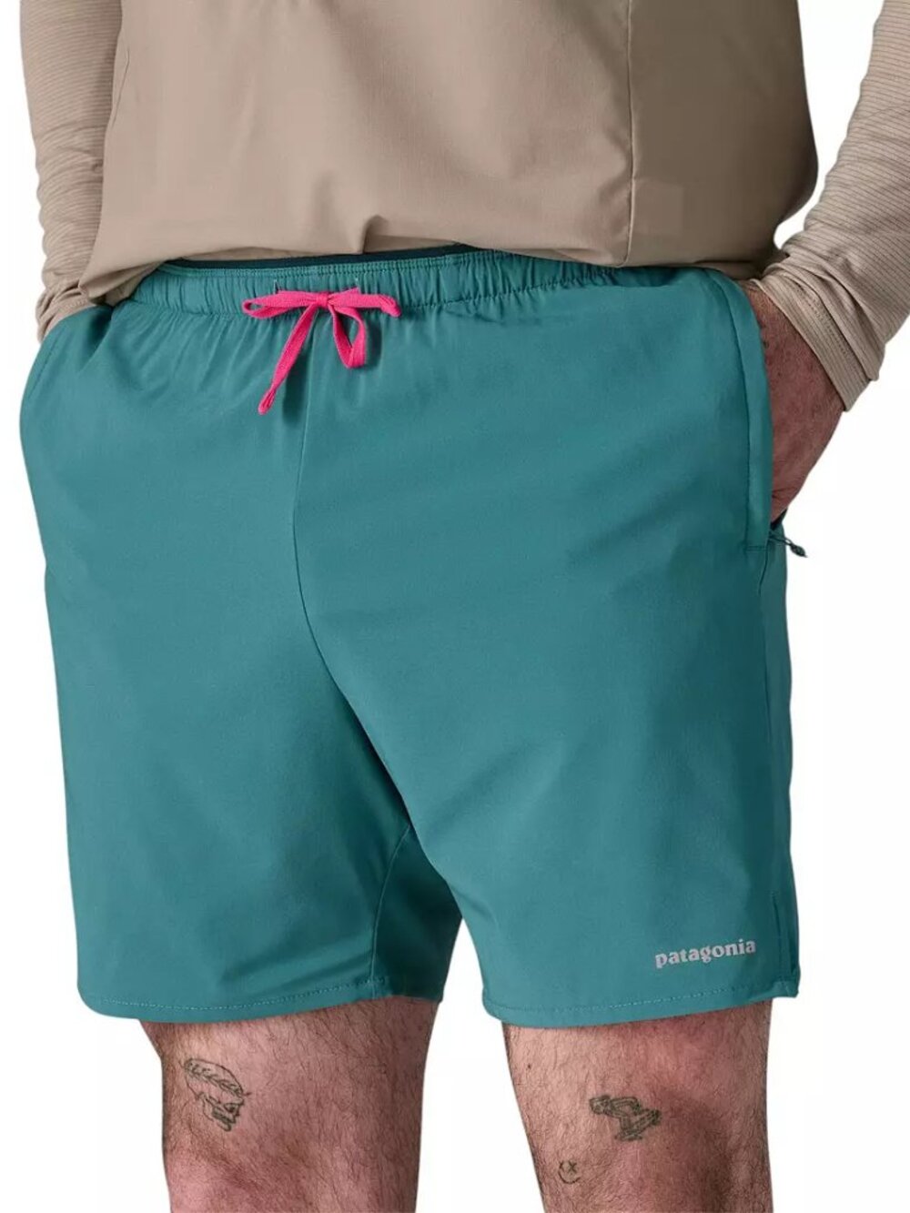 Patagonia Men's Multi Trails 6" Shorts Size S Wetland Blue NWT Running Hiking